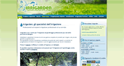 Desktop Screenshot of irrigarden-bo.it